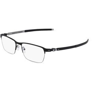 Luxottica Fashion Brillen Vertriebs GmbH Oakley OX5099 Herren-Brille inkl. Gläser Halbrand Quadratisch Metall-Gestell 53/18/135, Schwarz