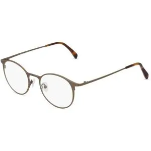 Suncute Industries Co., Ltd. Fielmann MC 503 CL Unisex-Brille inkl. Gläser Vollrand Panto Edelstahl-Gestell 47/19/135, Gold