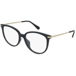 Luxottica Fashion Brillen Vertriebs GmbH Michael Kors MK4106U WESTPORT Damen-Brille inkl. Gläser Vollrand Rund Kunststoff-Gestell 54/17/140, Schwarz
