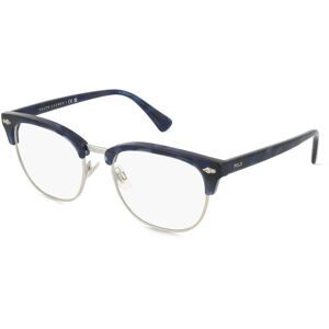 Luxottica Fashion Brillen Vertriebs GmbH Polo Ralph Lauren 0PH2277 Herren-Brille inkl. Gläser Vollrand Quadratisch Acetat-Gestell 54/20/145, Blau