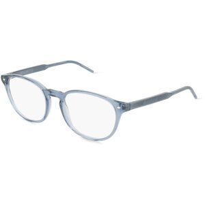 Luxottica Fashion Brillen Vertriebs GmbH Giorgio Armani 0AR7259 Herren-Brille inkl. Gläser Vollrand Panto Acetat-Gestell 52/19/145, Blau