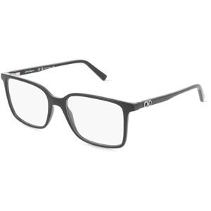 Marchon Germany GmbH Ferragamo SF2954 Unisex-Brille inkl. Gläser Vollrand Eckig Kunststoff-Gestell 54/17/150, Schwarz