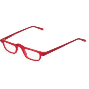 Eyestar Limited (China) Fielmann INTERIM 002 CL Unisex-Fertiglesebrille Vollrand Quadratisch TR90-Gestell, Rot
