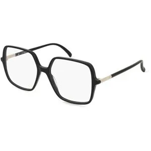 Wenzhou Lanson International Co., Ltd. Fielmann LN 062 FA LINDA Damen-Brille inkl. Gläser Vollrand Geometrisch Acetat-Gestell 55/16/140, Schwarz