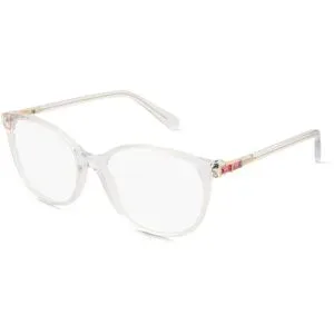 Luxottica Fashion Brillen Vertriebs GmbH Swarovski 0SK2002 Damen-Brille inkl. Gläser Vollrand Quadratisch Acetat-Gestell 53/17/140, Transparent