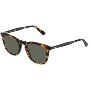 Marchon Germany GmbH Calvin Klein CK23501S Unisex-Sonnenbrille Vollrand Quadratisch Kunststoff-Gestell, Havanna