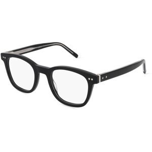 Safilo GmbH Tommy Hilfiger Eyewear TH 2035 Herren-Brille inkl. Gläser Vollrand Quadratisch Acetat-Gestell 49/22/150, Schwarz