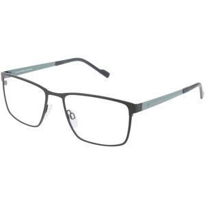 Eschenbach Optik GmbH Titanflex 820968 Herren-Brille inkl. Gläser Vollrand Quadratisch Titan-Gestell 55/17/140, Grau
