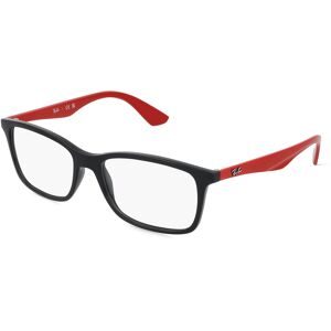 Luxottica Fashion Brillen Vertriebs GmbH Ray-Ban RX7047 Herren-Brille inkl. Gläser Vollrand Quadratisch Kunststoff-Gestell 54/17/140, Schwarz