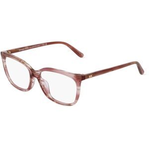 Luxottica Fashion Brillen Vertriebs GmbH Michael Kors MK4080U Damen-Brille inkl. Gläser Vollrand Quadratisch Acetat-Gestell 52/16/140, Pink