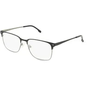Wenzhou Bada Optical Co. , LTD Fielmann BD 442 CL Herren-Brille inkl. Gläser Vollrand Quadratisch Metall-Gestell 52/18/140, Grau