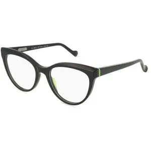 De Lotto s.r.l. Fielmann Elementra EMT 003 RN Damen-Brille inkl. Gläser Vollrand Butterfly Acetat-Gestell 52/18/145, Schwarz
