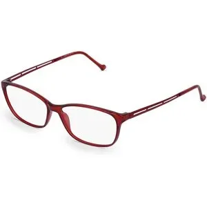Stepper Eyewear LTD. Fielmann COMFORT 087 CL Damen-Brille inkl. Gläser Vollrand Quadratisch TR90-Gestell 54/14/140, Rot