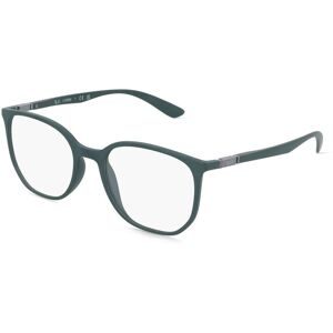 Luxottica Fashion Brillen Vertriebs GmbH Ray-Ban RX7397 Unisex-Brille inkl. Gläser Vollrand Geometrisch Kunststoff-Gestell 52/19/145, Beige