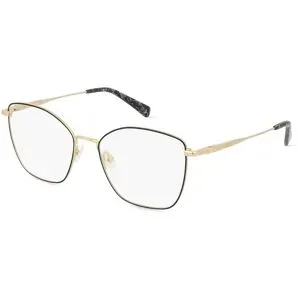 Marchon Germany GmbH Longchamp LO2151 Unisex-Brille inkl. Gläser Vollrand Butterfly Metall-Gestell 53/17/140, Gold