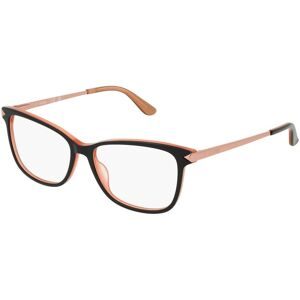 Marcolin Deutschland GmbH Guess GU2754 Damen-Brille inkl. Gläser Vollrand Quadratisch Kunststoff-Gestell 52/14/140, Schwarz