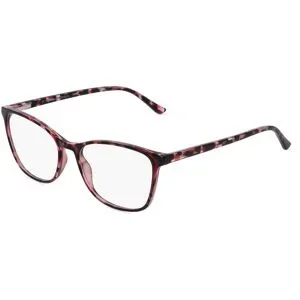 Wenzhou Ouhai Glasses Co., Ltd. Fielmann OU 049 FLEX CL Damen-Brille inkl. Gläser Vollrand Quadratisch Acetat-Gestell 57/18/150, Lila