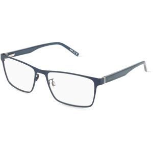 Safilo SpA Hugo HG 1316/G Herren-Brille inkl. Gläser Vollrand Eckig Metall-Gestell 57/17/145, Blau