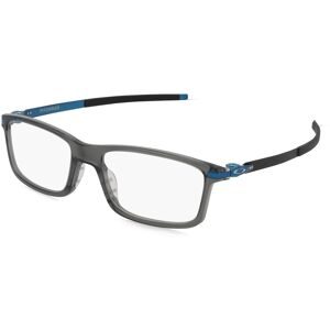 Luxottica Fashion Brillen Vertriebs GmbH Oakley OX8050 Herren-Brille inkl. Gläser Vollrand Quadratisch Kunststoff-Gestell 55/18/140, Grau