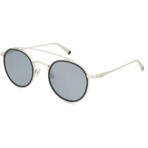 Eschenbach Optik GmbH O'NEILL ONS Carillo 2.0 Unisex-Sonnenbrille Vollrand Rund Metall-Gestell, Silber