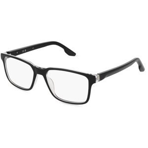Marchon Germany GmbH Nike 7160 Unisex-Brille inkl. Gläser Vollrand Quadratisch Kunststoff-Gestell 55/17/145, Schwarz