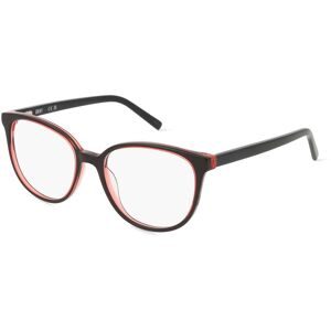 Marchon Germany GmbH DKNY DK5059 Unisex-Brille inkl. Gläser Vollrand Rund Acetat-Gestell 51/17/135, Schwarz