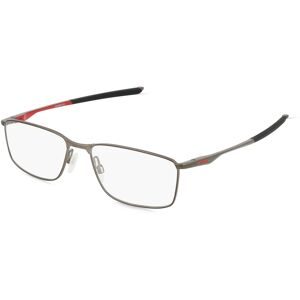 Luxottica Fashion Brillen Vertriebs GmbH Oakley OX3217 Herren-Brille inkl. Gläser Vollrand Eckig Metall-Gestell 55/17/136, Grau