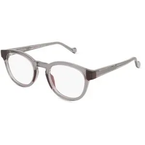 De Lotto s.r.l. Fielmann Elementra EMT 008 RN Herren-Brille inkl. Gläser Vollrand Panto Acetat-Gestell 49/22/145, Grau
