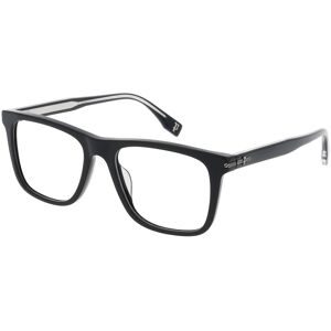 DE RIGO Vision D.A.CH. GmbH Police VPLR62 Herren-Brille inkl. Gläser Vollrand Quadratisch Kunststoff-Gestell 54/18/150, Schwarz