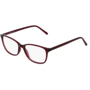 NEWAY Killine (Macao Commercial Offshore) Lt Fielmann JIL 027 CL VERA Damen-Brille inkl. Gläser Vollrand Butterfly Acetat-Gestell 53/16/140, Rot