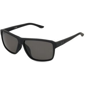 Safilo GmbH Under Armour UA KICKOFF/F Herren-Sonnenbrille Vollrand Quadratisch Kunststoff-Gestell, Schwarz