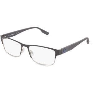 Marchon Germany GmbH Converse CV3008 Unisex-Brille inkl. Gläser Vollrand Quadratisch Metall-Gestell 55/16/145, Grau