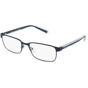 Luxottica Fashion Brillen Vertriebs GmbH Armani Exchange AX1042 Herren-Brille inkl. Gläser Vollrand Quadratisch Metall-Gestell 56/18/140, Blau