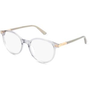 DE RIGO Vision D.A.CH. GmbH Nina Ricci VNR388 Damen-Brille inkl. Gläser Vollrand Panto Acetat-Gestell 50/19/135, Grau
