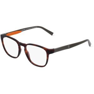 Marcolin Deutschland GmbH Timberland TB1745 Unisex-Brille inkl. Gläser Vollrand Quadratisch Kunststoff-Gestell 52/18/145, Havanna