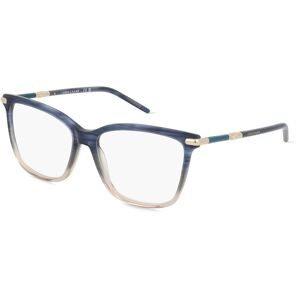 Marchon Germany GmbH Longchamp LO2726 Unisex-Brille inkl. Gläser Vollrand Quadratisch Acetat-Gestell 54/15/140, Blau
