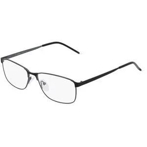 Wenzhou Olive Optical Co., Ltd Fielmann OL 019 CL Herren-Brille inkl. Gläser Vollrand Quadratisch Edelstahl-Gestell 56/15/145, Schwarz