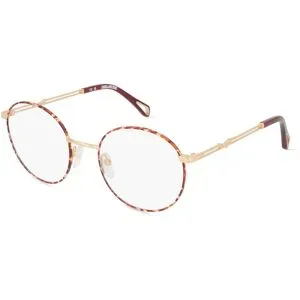 DE RIGO Vision D.A.CH. GmbH Zadig & Voltaire ZVVZV273 Unisex-Brille inkl. Gläser Vollrand Rund Metall-Gestell 51/20/140, Pink