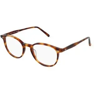 De Lotto s.r.l. Fielmann MF 055 RN Unisex-Brille inkl. Gläser Vollrand Oval Kunststoff-Gestell 50/20/145, Havanna