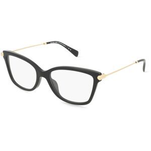 Luxottica Fashion Brillen Vertriebs GmbH Michael Kors MK4150U Damen-Brille inkl. Gläser Vollrand Quadratisch Acetat-Gestell 52/17/140, Schwarz