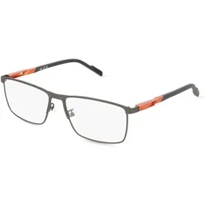 Marcolin Deutschland GmbH Adidas Sport SP5059 Unisex-Brille inkl. Gläser Vollrand Quadratisch Metall-Gestell 58/16/145, Grau