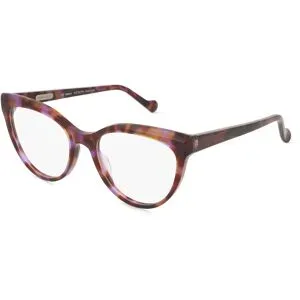 De Lotto s.r.l. Fielmann Elementra EMT 003 RN Damen-Brille inkl. Gläser Vollrand Butterfly Acetat-Gestell 52/18/145, Havanna