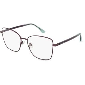 Marchon Germany GmbH Calvin Klein CK23128 Unisex-Brille inkl. Gläser Vollrand Quadratisch Metall-Gestell 55/16/140, Pink
