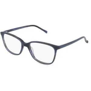 Wenzhou Bada Optical Co. , LTD Fielmann BD 406 MOD CL Damen-Brille inkl. Gläser Vollrand Quadratisch Acetat-Gestell 53/17/135, Blau