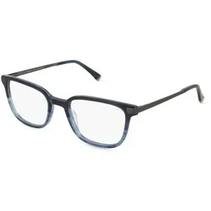 Wenzhou Bada Optical Co. , LTD Fielmann BD 413 FLEX CL Herren-Brille inkl. Gläser Vollrand Quadratisch Acetat-Gestell 52/20/135, Blau