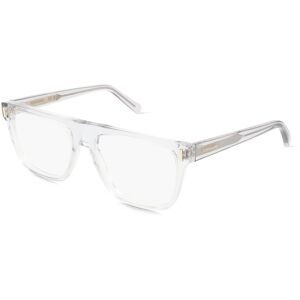 Marchon Germany GmbH Ferragamo SF2997 Unisex-Brille inkl. Gläser Vollrand Pilot Acetat-Gestell 55/17/145, Transparent