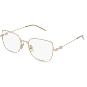 Thélios Givenchy GV50085U GV SPEED Damen-Brille inkl. Gläser Vollrand Geometrisch Metall-Gestell 53/18/145, Gold