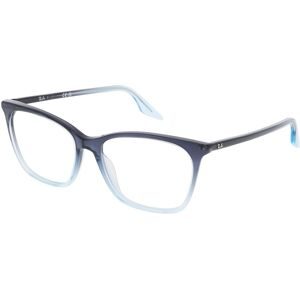 Luxottica Fashion Brillen Vertriebs GmbH Ray-Ban RX5422 Damen-Brille inkl. Gläser Vollrand Cat Eye Acetat-Gestell 54/16/145, Blau