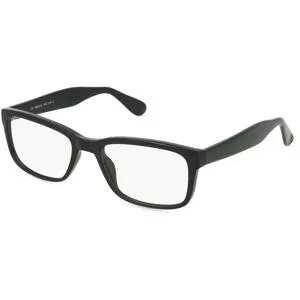 Zhangzhou Agilton Optical Co., Ltd. Fielmann MC 614 CL Herren-Brille inkl. Gläser Vollrand Quadratisch Propionat-Gestell 54/20/145, Schwarz