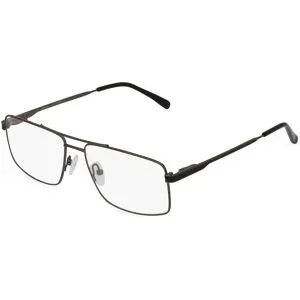 Xiamen Careyou Optical Co., Ltd Fielmann CY 023 FLEX CL Herren-Brille inkl. Gläser Vollrand Quadratisch Metall-Gestell 57/16/140, Grau